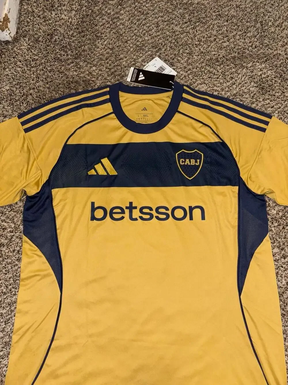 Adidas Boca Juniors 2025/2026 Away Jersey AEROREADY